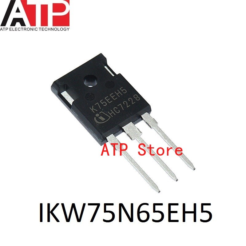 10 ชิ้น/ล็อต 100% ใหม่นําเข้า K75EES5 IKW75N65ES5 K75EEH5 IKW75N65EH5 TO-247 IGBT TRENCH 650V 80A/90