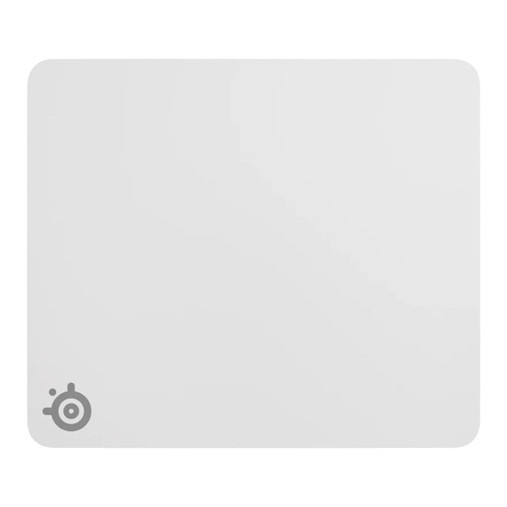 MOUSE PAD (เมาส์แพด) STEELSERIES QCK HEAVY - SIZE L 450 x 400 x 6 MM WHITE --