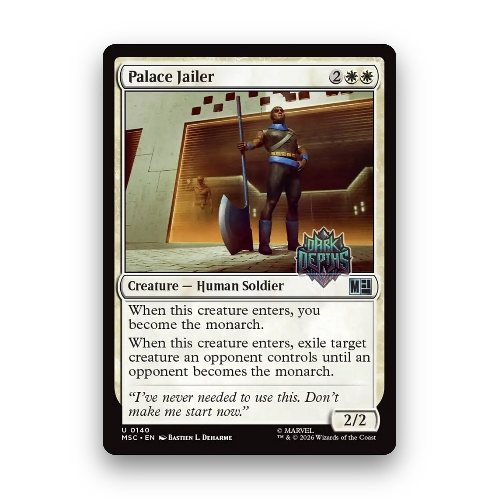 [MTG] Palace Jailer (#140) [MSC] [WHITE] [UNCOM] | Magic the Gathering