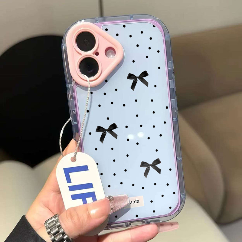 Dot Aesthetic Candy Color Bow Casing Infinix hot 60i Smart 9 Note 50 Pro I 50I 11S Nfc 40 Pro 5G 30 