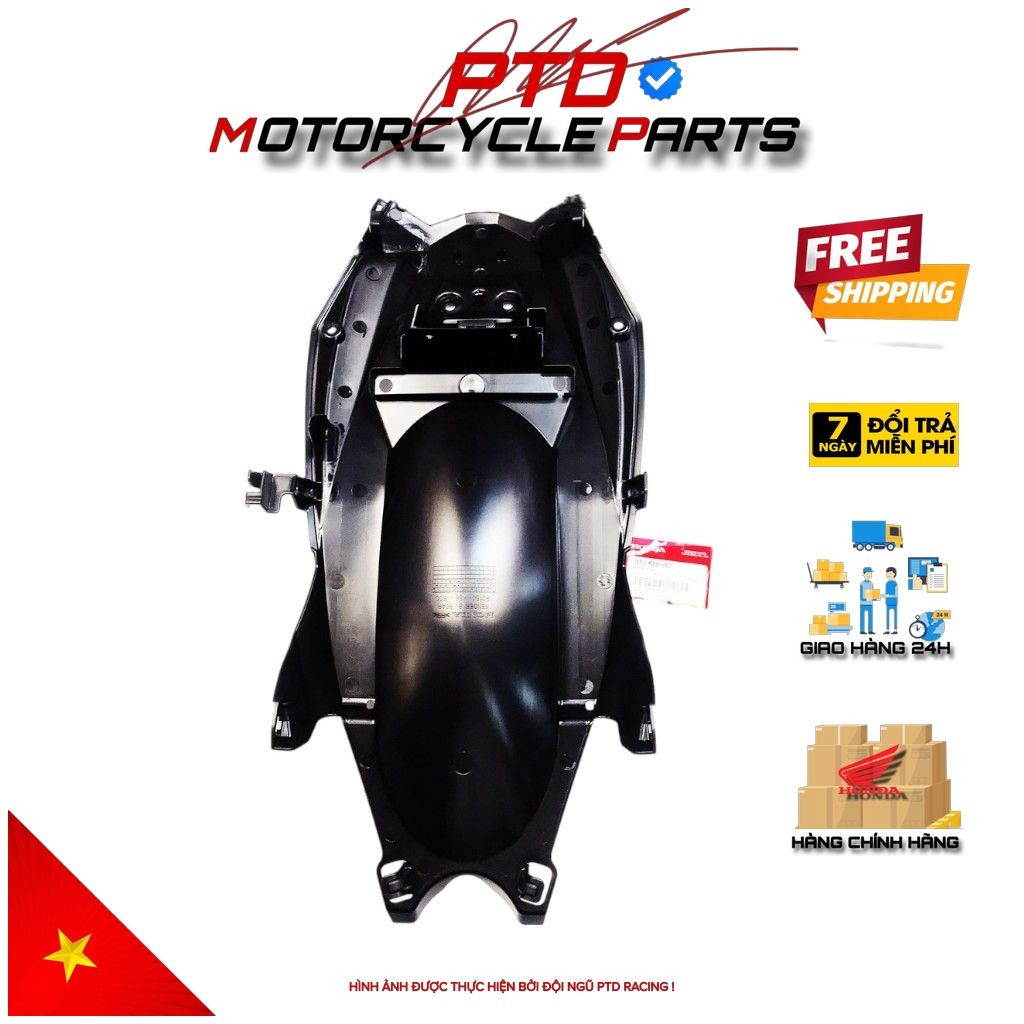 บังโคลนหลังพลาสติกหยาบบน HONDA Winner X V2 (RS150 V3) _ _T5