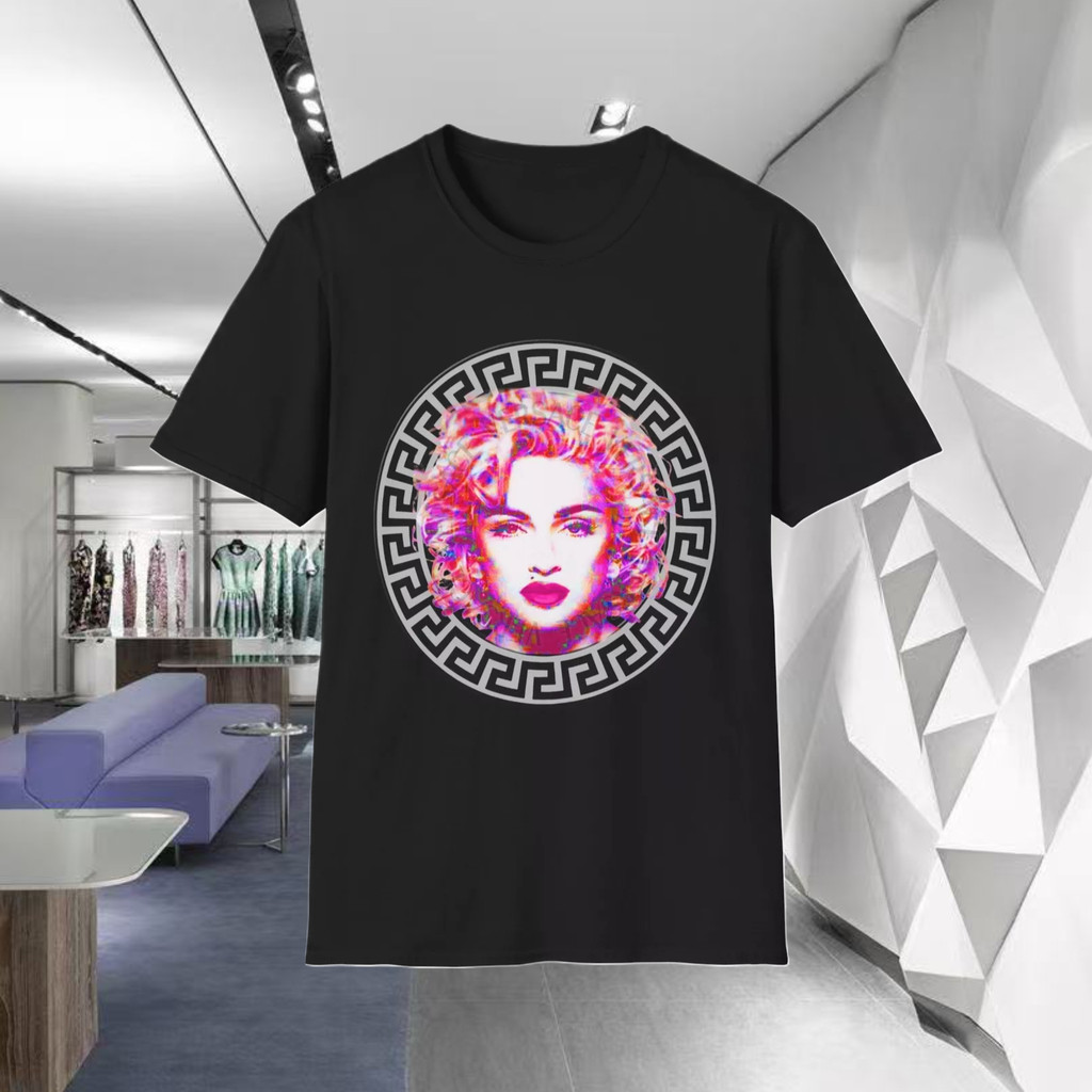ใหม่ LIMITED EDITION Madonna Fan T Shirt Art Streetwear High End Luxury Y2K xs-3xl 