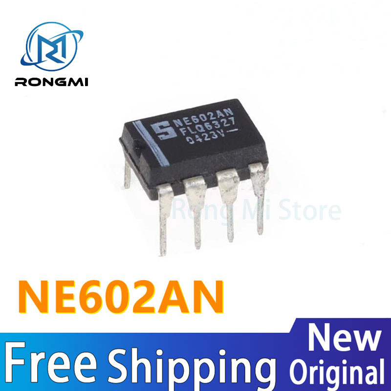 ~ 2-10 ชิ้น NE602N NE602AN SA602AN DIP-8 ชิป IC ในสต็อกขายส่ง~