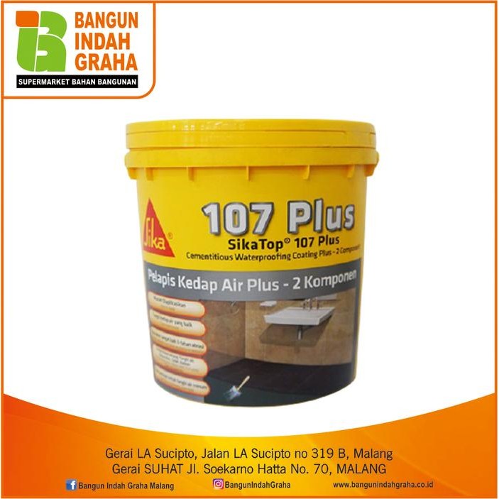 SIKA TOP 107 PLUS (5KG) (GLN)