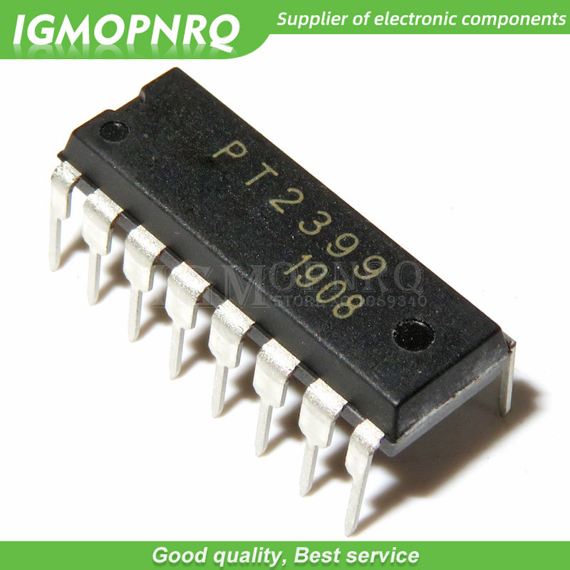 10 ชิ้น PT2399 DIP 16 เสียงวงจรเสียงสะท้อนดิจิตอล IC ใหม่เดิม