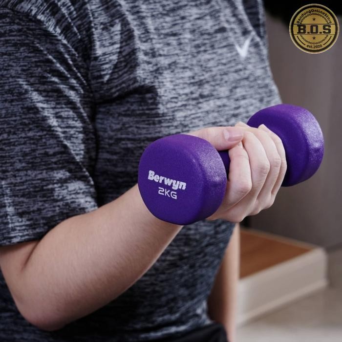 Ready Original Berwyn Dumbbell Neoprene 2 Kg Dumbbell / Dumbbell / barbell load
