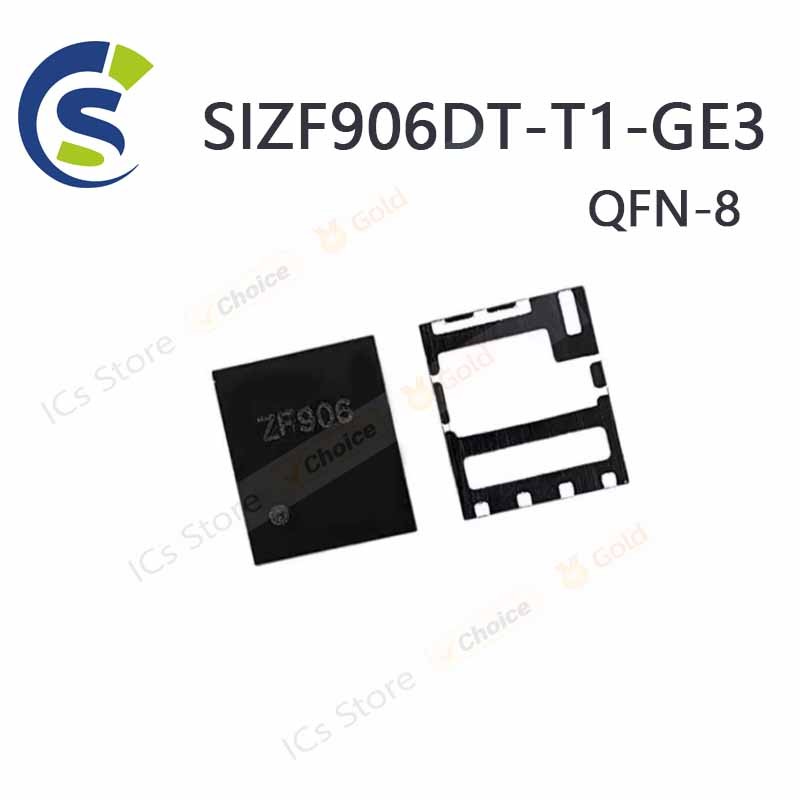 2-5PCS 100% ใหม่ SIZF906DT-T1-GE3 SIZF906DT ZF906 2F906 QFN-8 ชิปเซ็ต
