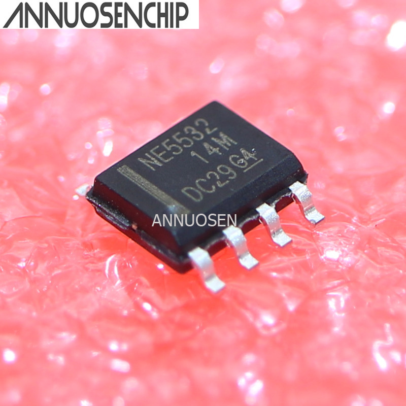20PCS NE5532DR SOP8 NE5532 SOP N5532 SMD ใหม่และต้นฉบับ