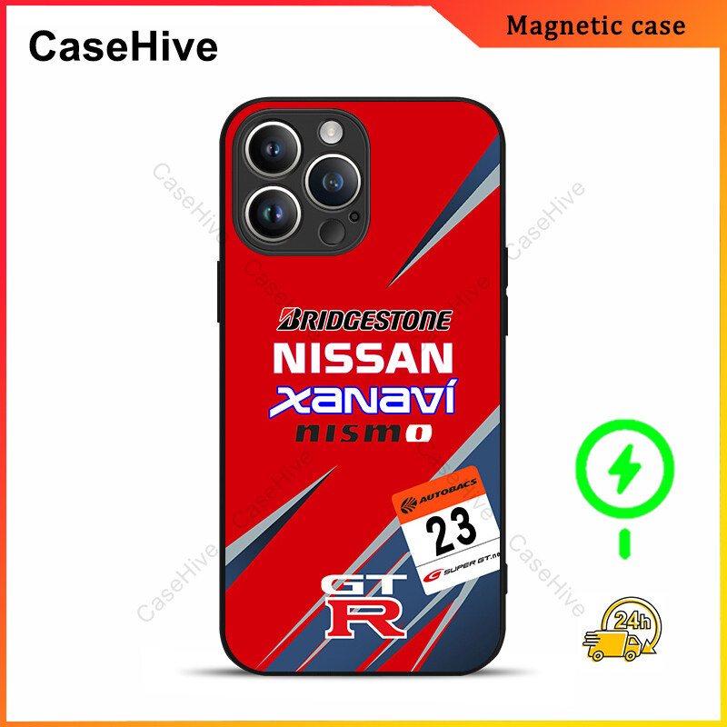 Nissan XANAVI NISMO GTR34 08 เคสโทรศัพท์สําหรับ iPhone 17 Pro Max / iPhone 16 Pro Max / 15 Pro Max /