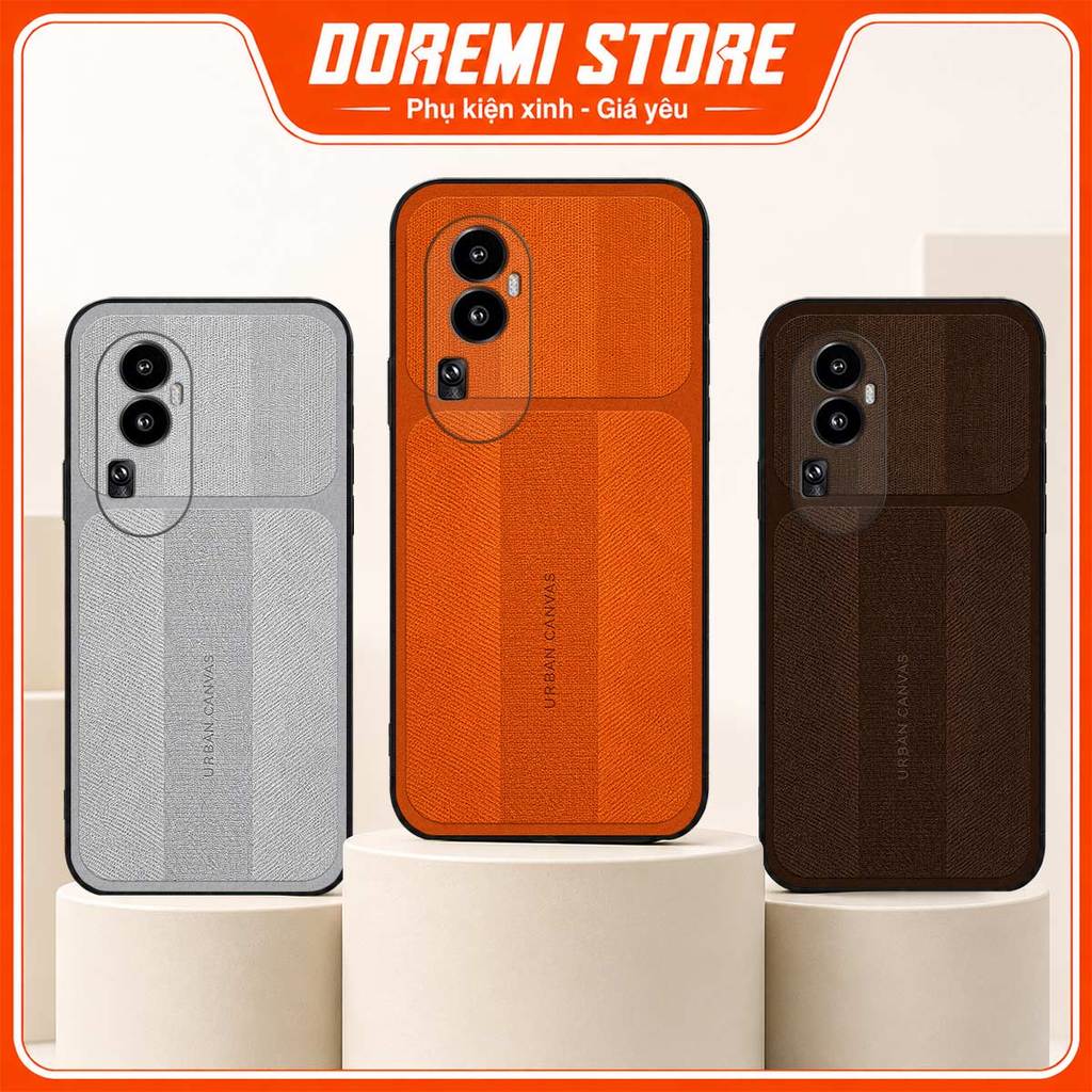 Urban Canvas style เคส Oppo Reno 10 Pro+ / Reno10 Pro Plus ป้องกันกล้อง