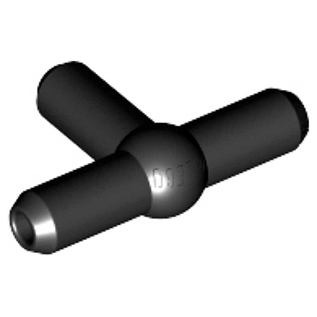 Brick2cube Part - Pneumatic T Piece Second Version (T Bar with Ball in Center) - 4697b
