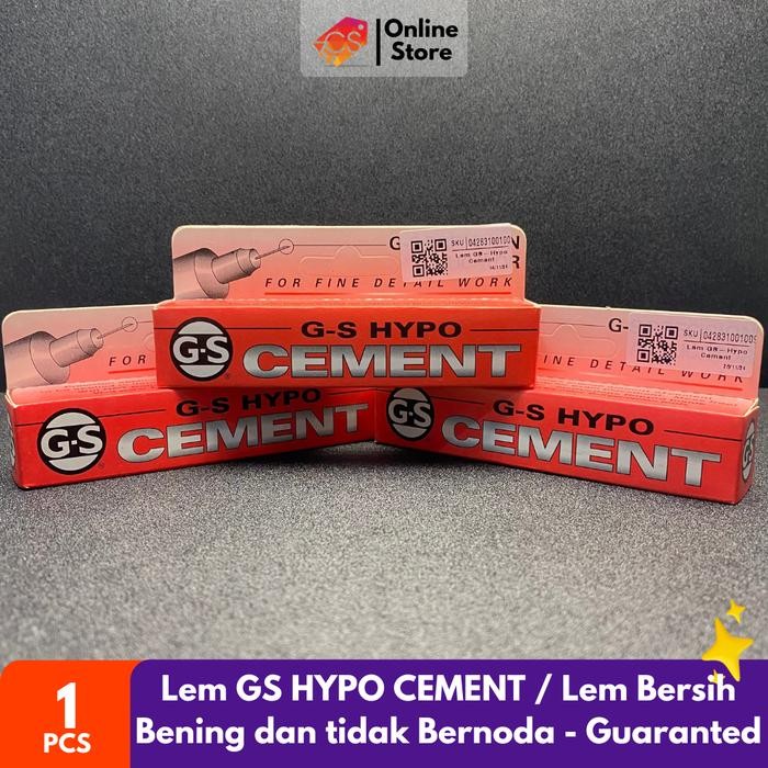 Choice - Gs Hypo Cement Glue / กาวสะอาดใสไร้ฝ้า - Guaranted