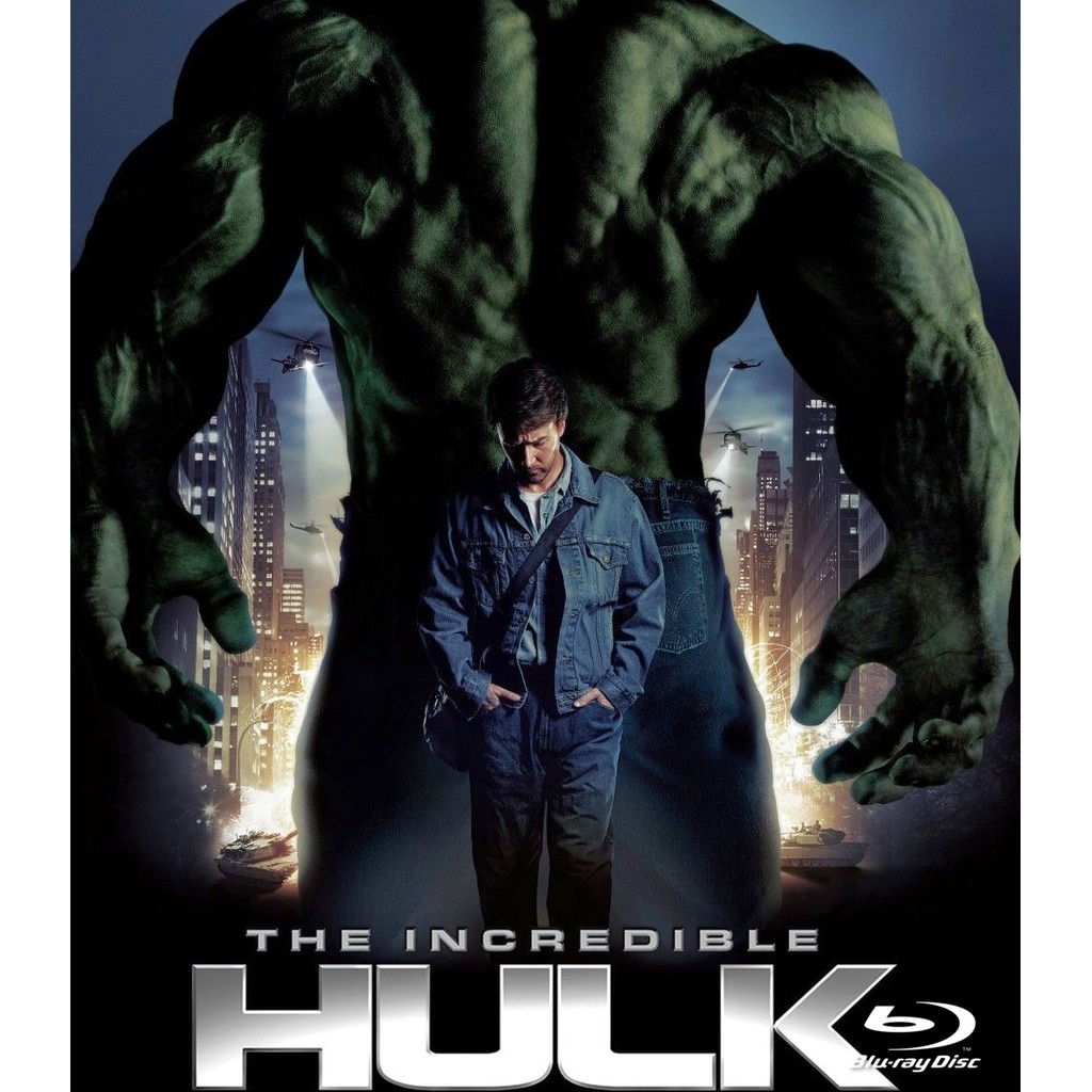The Incredible Hulk (2008) บลูเรย์ Blu-ray ⭐6.2/10 Edward Norton