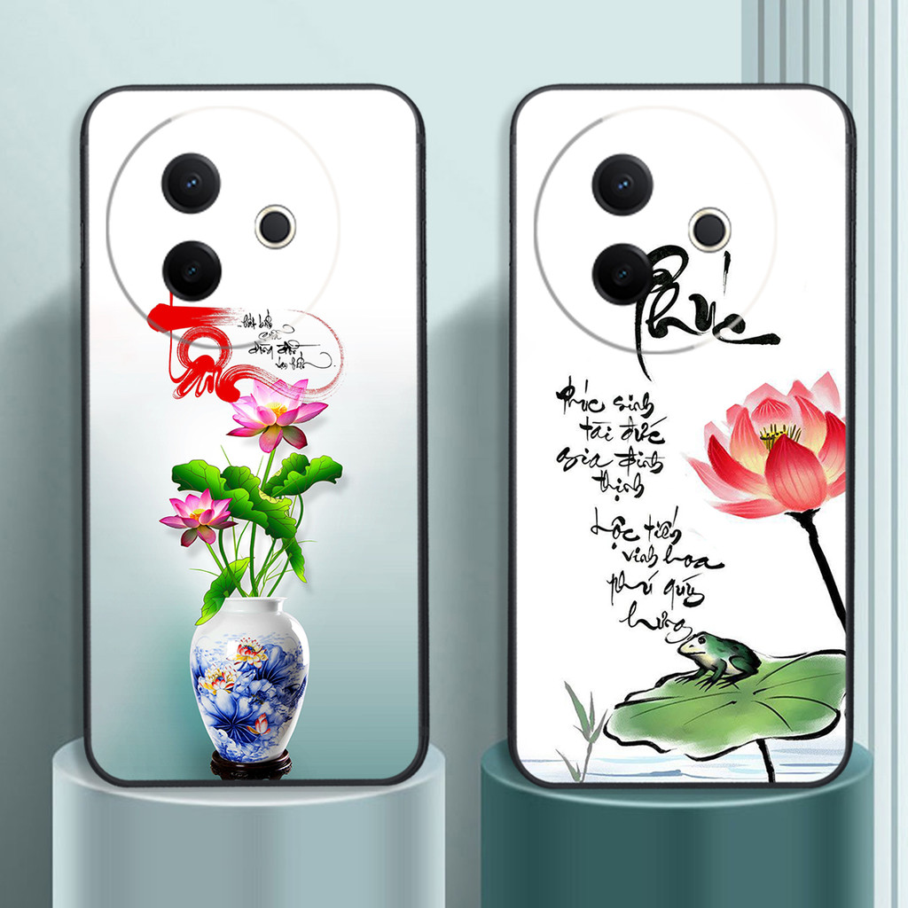 Vivo Y39 5G / Y300 5G เคสการประดิษฐ์ตัวอักษรและโชคลาภราคาถูก/PK 98