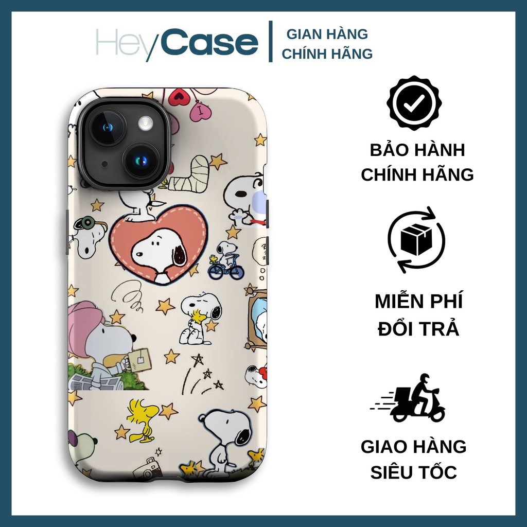 เคสไอโฟน Snoopy และผองเพื่อน กันกระแทกน่ารักสําหรับป้องกันการเพิ่มประสิทธิภาพ