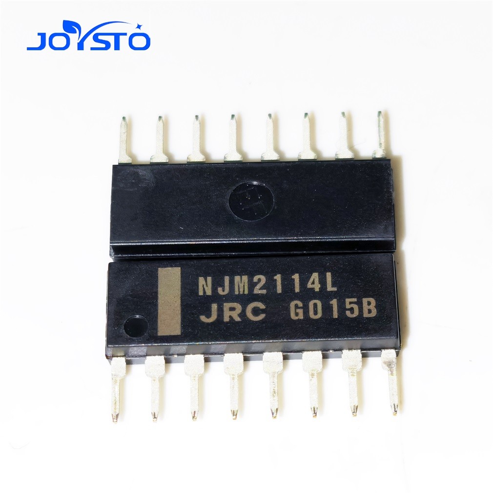2PCS Original NJM2114L NJM2114 SIP-8 เครื่องขยายเสียง Operational