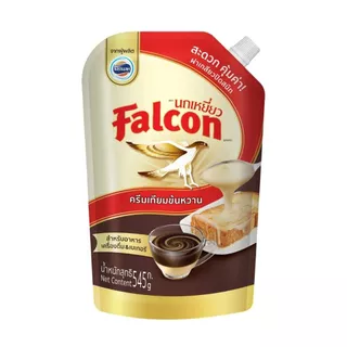 [สินค้าส่งด่วน] นกเหยี่ยว ครีมเทียมข้นหวาน พร่องไขมัน 545 กรัม
