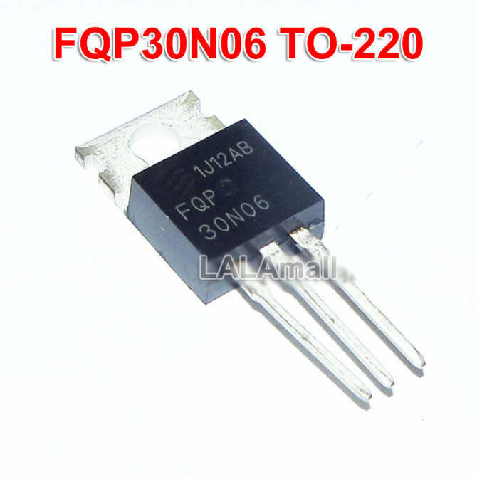 10pcs FQP30N06 TO-220 FQP30N06L TO220 30N06 30N06L 30A/60V MOSFET ทรานซิสเตอร์ใหม่เดิม