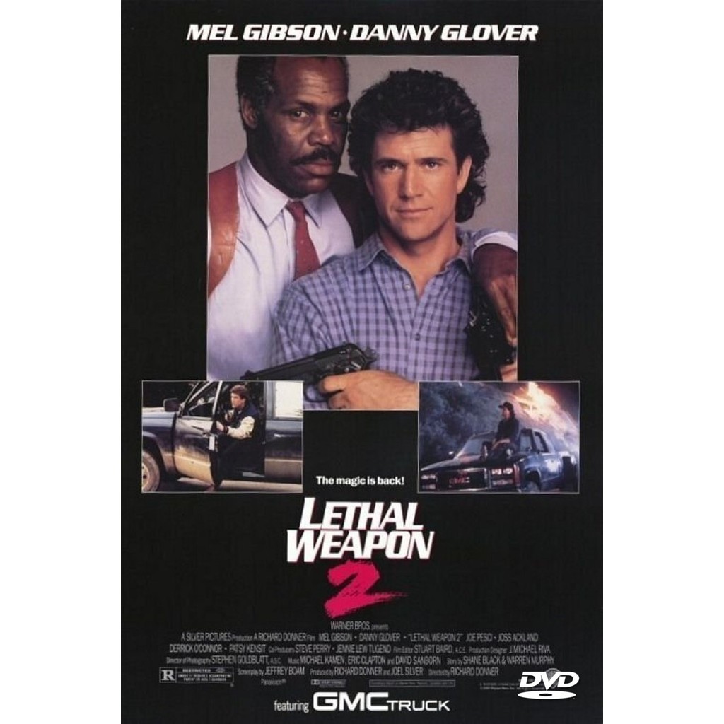 DVD Lethal Weapon 2 Mel Gibson