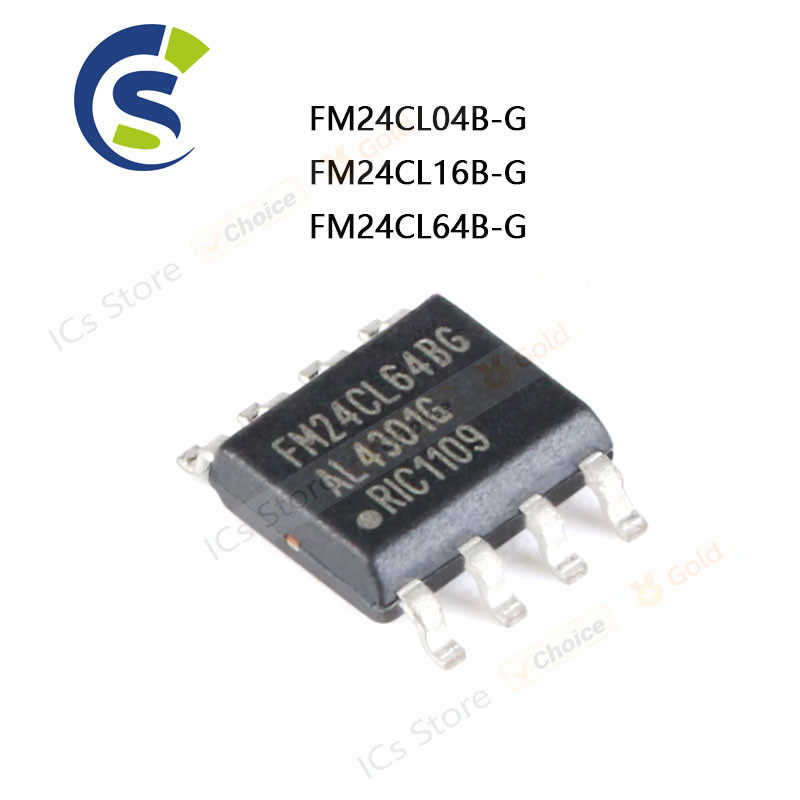 10CS ใหม่ TR 24CL04 24CL16 24CL64 FM24CL04BG FM24CL16BG FM24CL64BG SOP-8 FM24CL04B-G FM24CL16B-G FM2