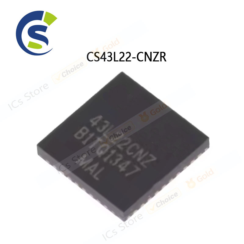 5PCS ใหม่ CS43L22 CS43L22CNZ CS43L22-CNZ QFN-40 CS43L22-CNZR