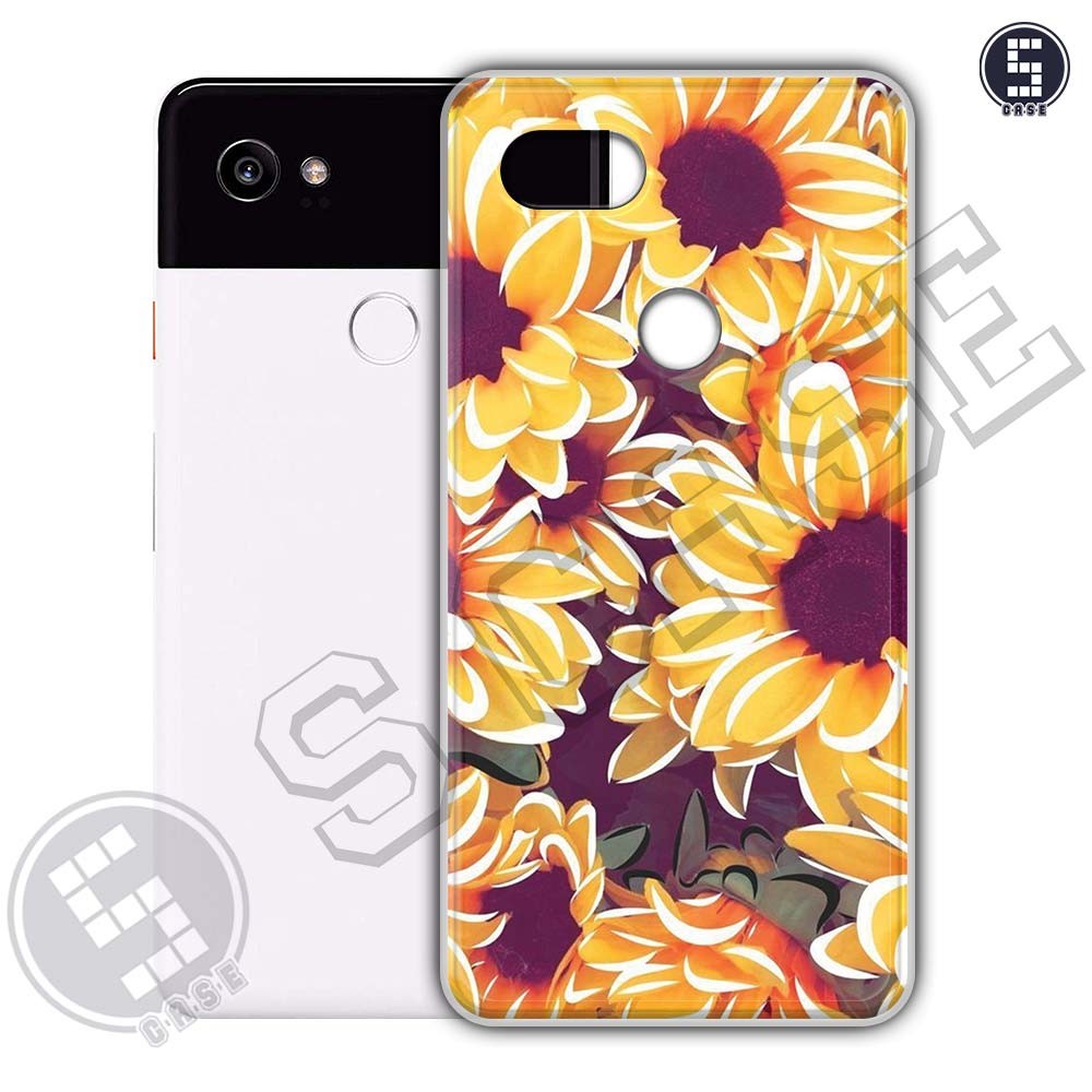 เคสสําหรับ Google Pixel 2 XL, Pixel 2 หลายรุ่น SLC09 Flower Art