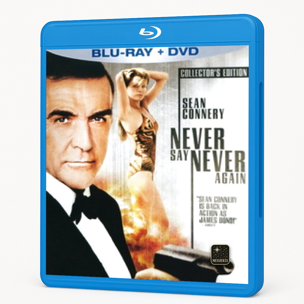 Bluray Movie 007 Never Say Never Again 007 พยัคฆ์ร้ายดับแผนครองโลก หนัง แผ่น Blu-ray