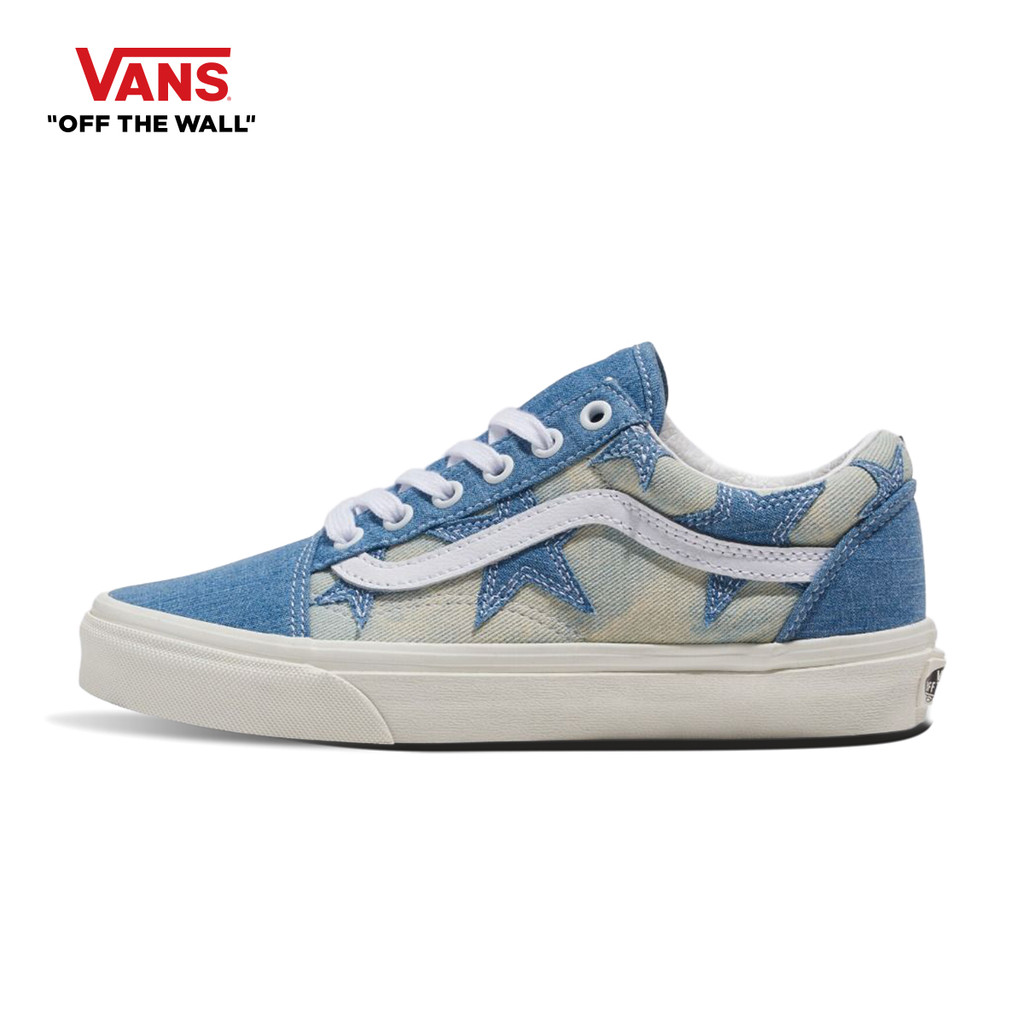 VANS OLD SKOOL - STARRY NIGHT DENIM รองเท้าผ้าใบ แวนส์ ผู้ชาย ผู้หญิง