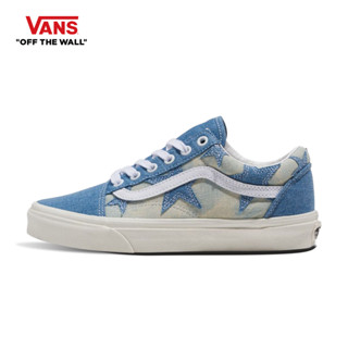 VANS OLD SKOOL - STARRY NIGHT DENIM รองเท้าผ้าใบ แวนส์ ผู้ชา…