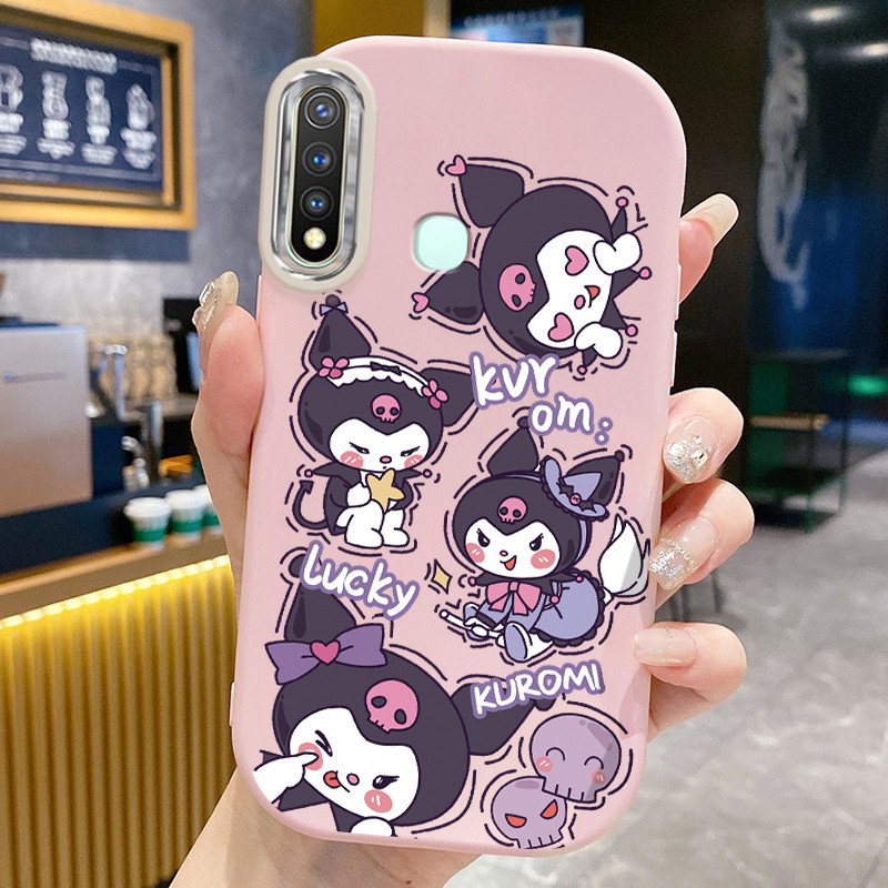 เคสสำหรับ VIVO Y19 Y5s เคสโทรศัพท์กระต่ายน่ารักกันกระแทกกลมและอ้วน