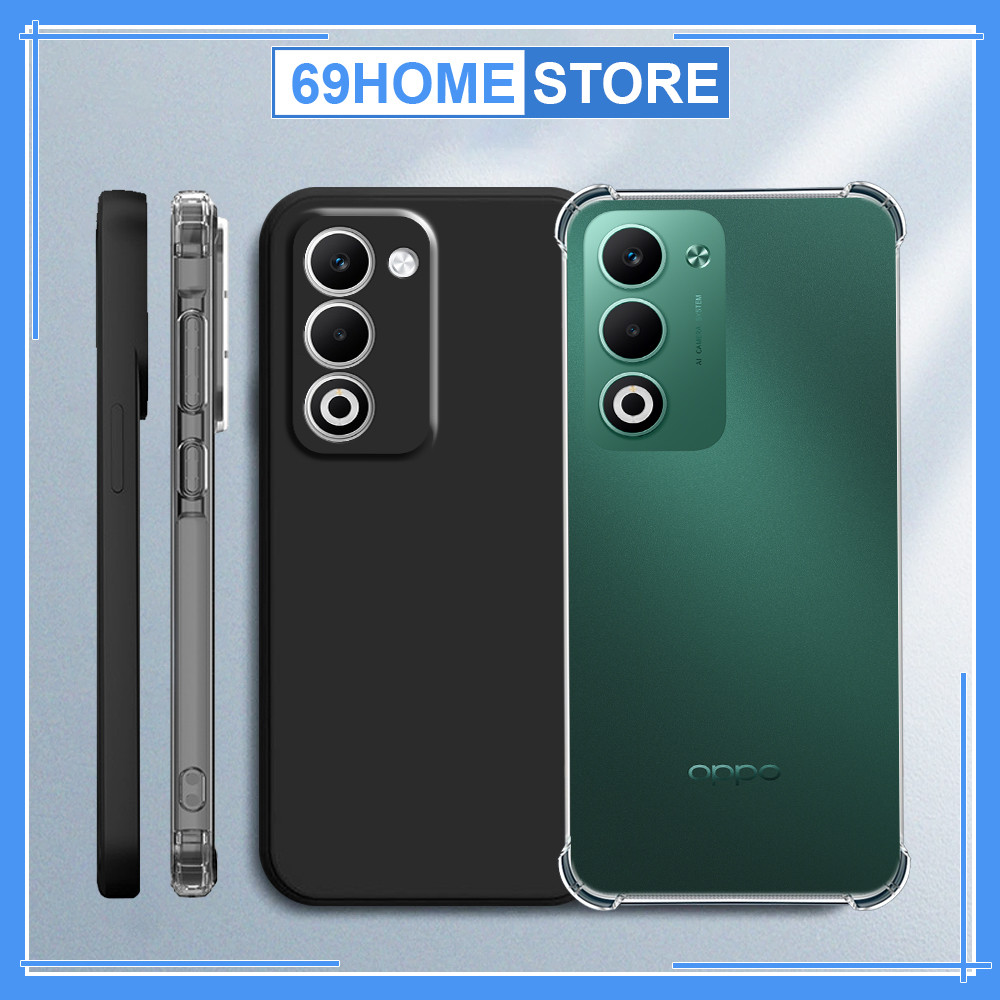 เคส Oppo A5 2025 / A5i / A5i Pro กันกระแทก โปร่งใส กันกล้อง
