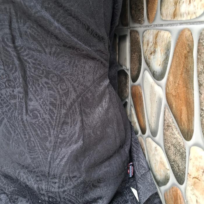 Muna Hasgradini Kemko Black HSD Jaguar Premium - เสื้อเชิ้ตมุสลิมพร้อมแขนเสื้อ - Kemko