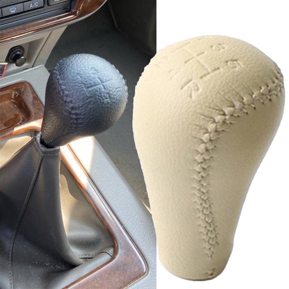cosyh5 Speed Leather Gear Shift Knob สําหรับ Nissan สําหรับ Patrol สําหรับ Safari Y61 2004 - 2007
