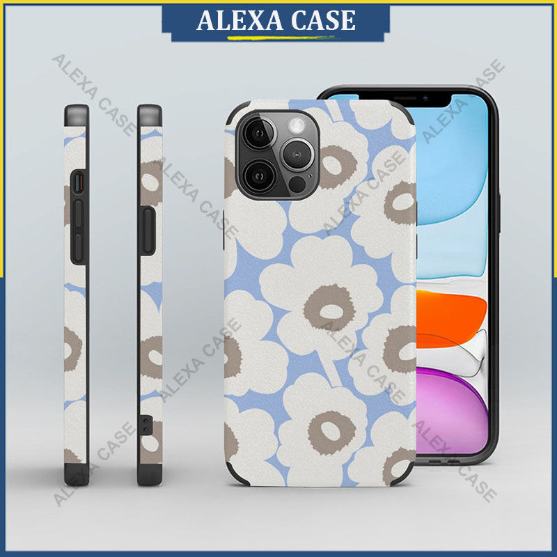 ดอกไม้เคสโทรศัพท์สําหรับ iPhone 17 Pro Max / iPhone 16 Pro Max / iPhone 15 Pro Max / iPhone 13 Pro M