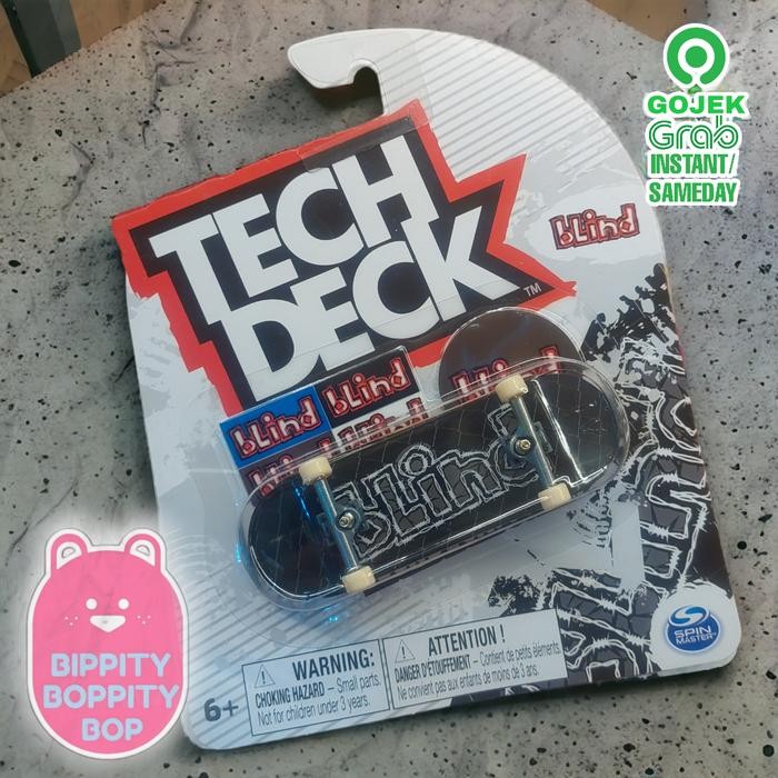 TECH DECK 96MM FINGERBOARDS ใหม่ 2023 WAVE 2 BLIND สีดํา CODE 1210