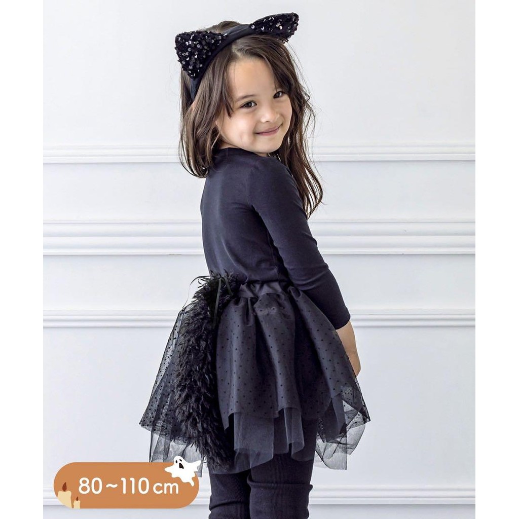 【Direct from Japan】ชุดแมว 3COINS: 80-110ซม. / ฮาโลวีน【Japan Exclusive】