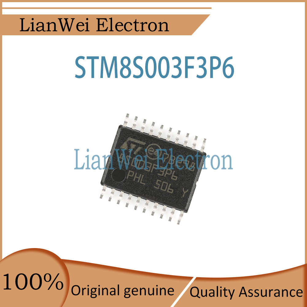 (10 ชิ้น) 100% ใหม่ 8S003F3P STM8S003F3P6 STM8S003 ชิปเซ็ต IC MCU TSSOP-20