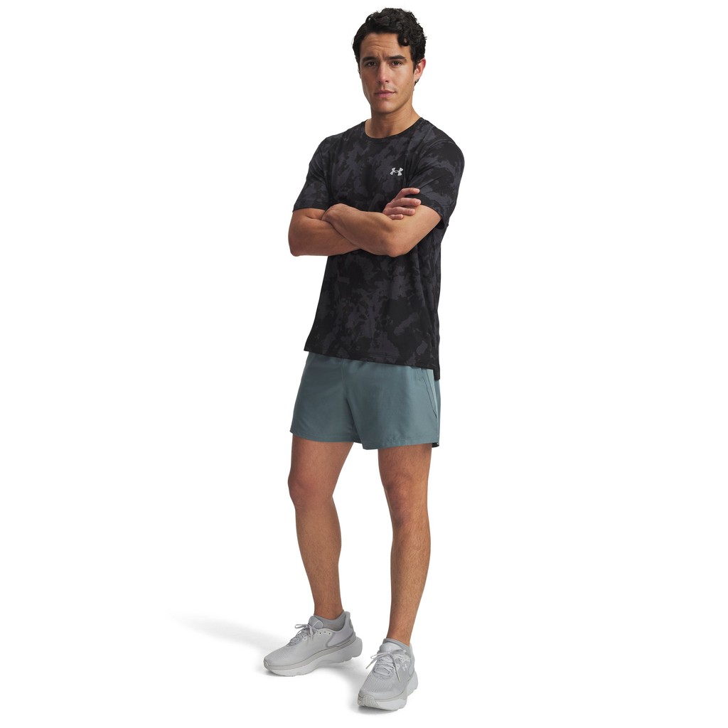 Under Armour กางเกงขาสั้น 5 นิ้วสำหรับผู้ชาย UA Launch — صورة 4
