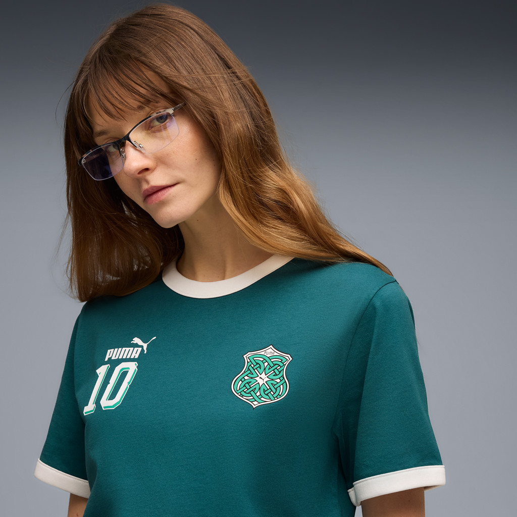 PUMA Prime/Select เสื้อยืดริงเงอร์ FUTURE.PUMA.ARCHIVE ยูนิเซ็กส์ สีเขียว - 63536841 — صورة 3