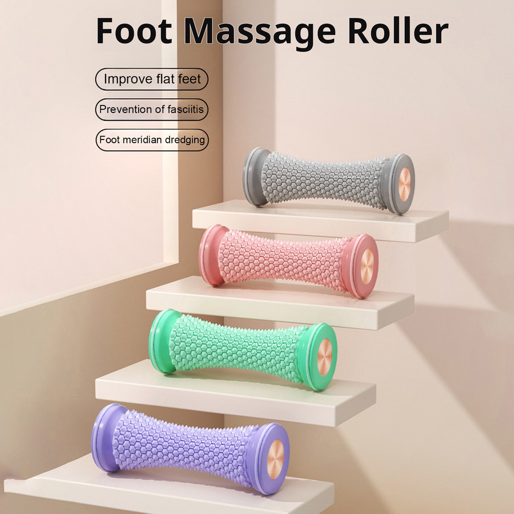 Mokabh Plantar Fasciitis Relief Foot Massager ลดอาการปวดกล้ามเนื้อและกระตุ้นจุดทริกเกอร์ สำหรับการบำ