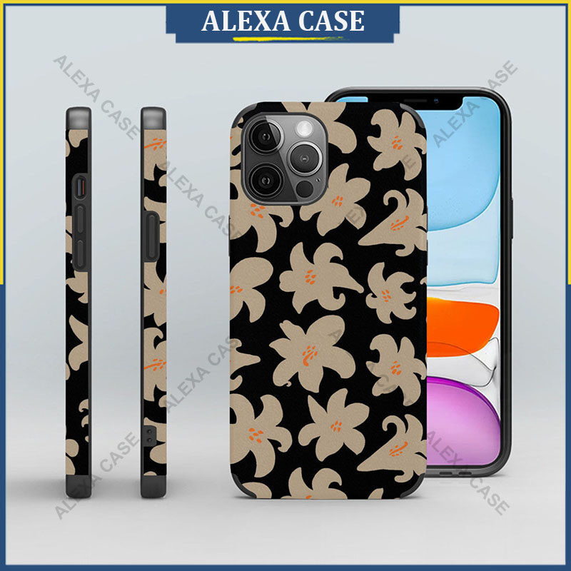 ดอกไม้เคสโทรศัพท์สําหรับiPhone 17 Pro Max / iPhone 16 Pro Max / iPhone 15 Pro Max / iPhone 13 Pro Ma