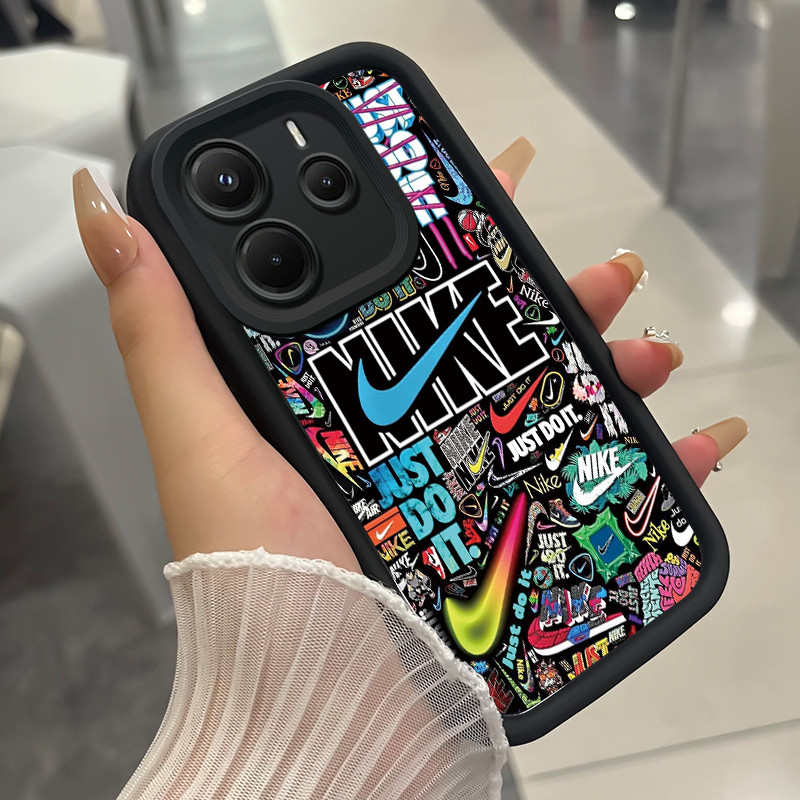 เคสสำหรับ Xiaomi Redmi Note 14 4G Note 14 Pro Plus 5G POCO X7 5G X7 Pro 5G เคสโทรศัพท์ดอกไม้สามสีซิลิโคนกันกระแทก