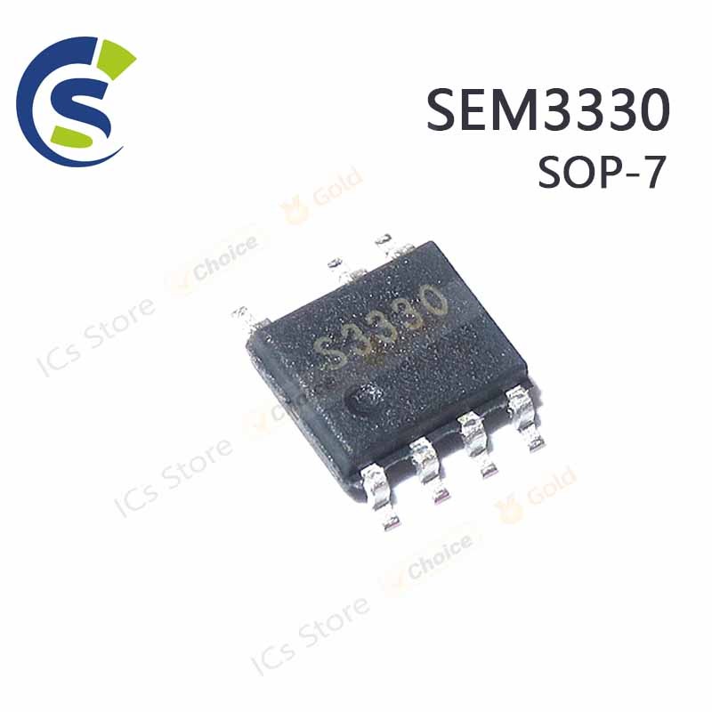 5 ชิ้น 100% ใหม่ S3330 SEM3330 sop-7 ชิปเซ็ต