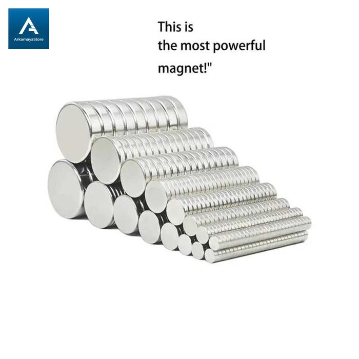MAGNET NEODYMIUM ROUND POWERFUL NDFEB N35 CODE 692