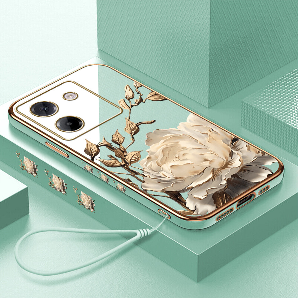 LOKAL ปลอก Hp สําหรับ Xiaomi Poco M7 Pro 5G สต็อกท้องถิ่น Lanyard ฟรีเคสโทรศัพท์ Softcase Kesing Cas