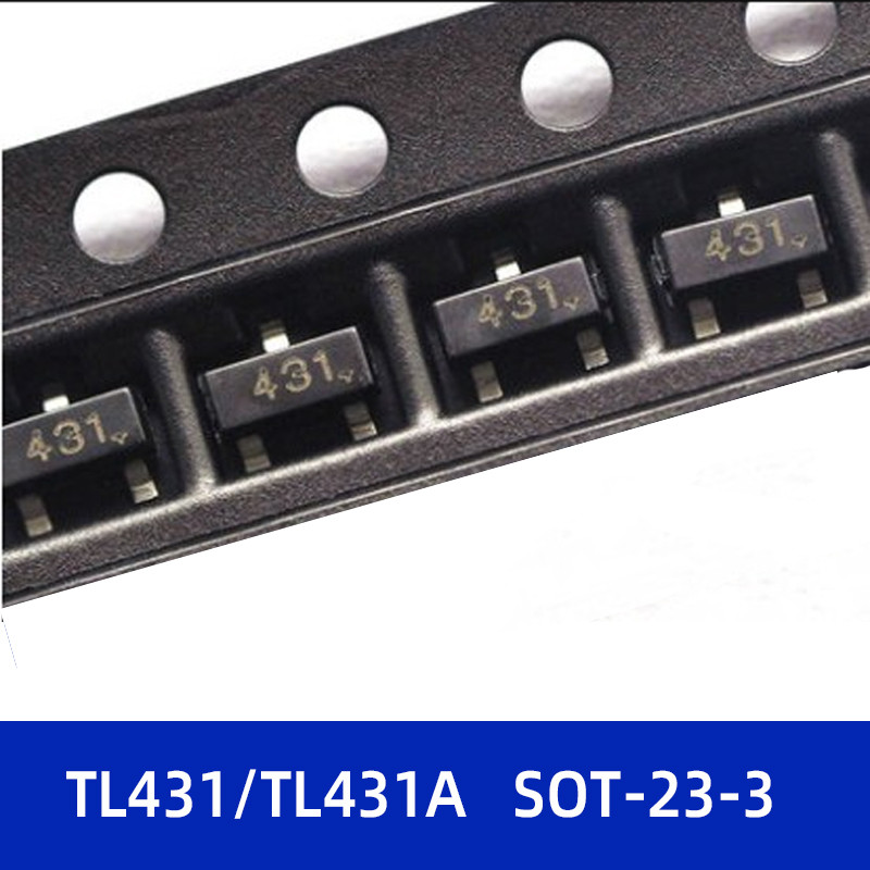 50 ชิ้น/ล็อต TL431 TL431A 431 CJ431 SOT-23 SOT23-3 SOT SMD ใหม่และชิป IC ดั้งเดิม