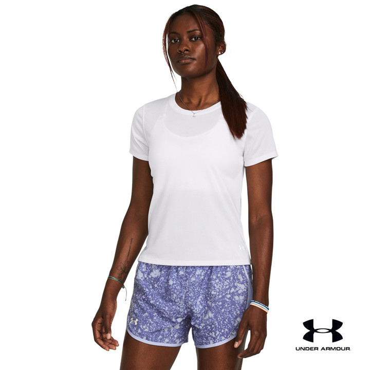 Under Armour เสื้อแขนสั้นสำหรับผู้หญิง UA Launch