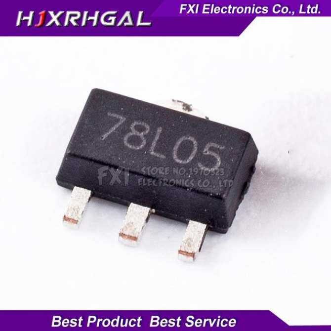 100 ชิ้น 78L05 SOT89 SOT SMD Triode