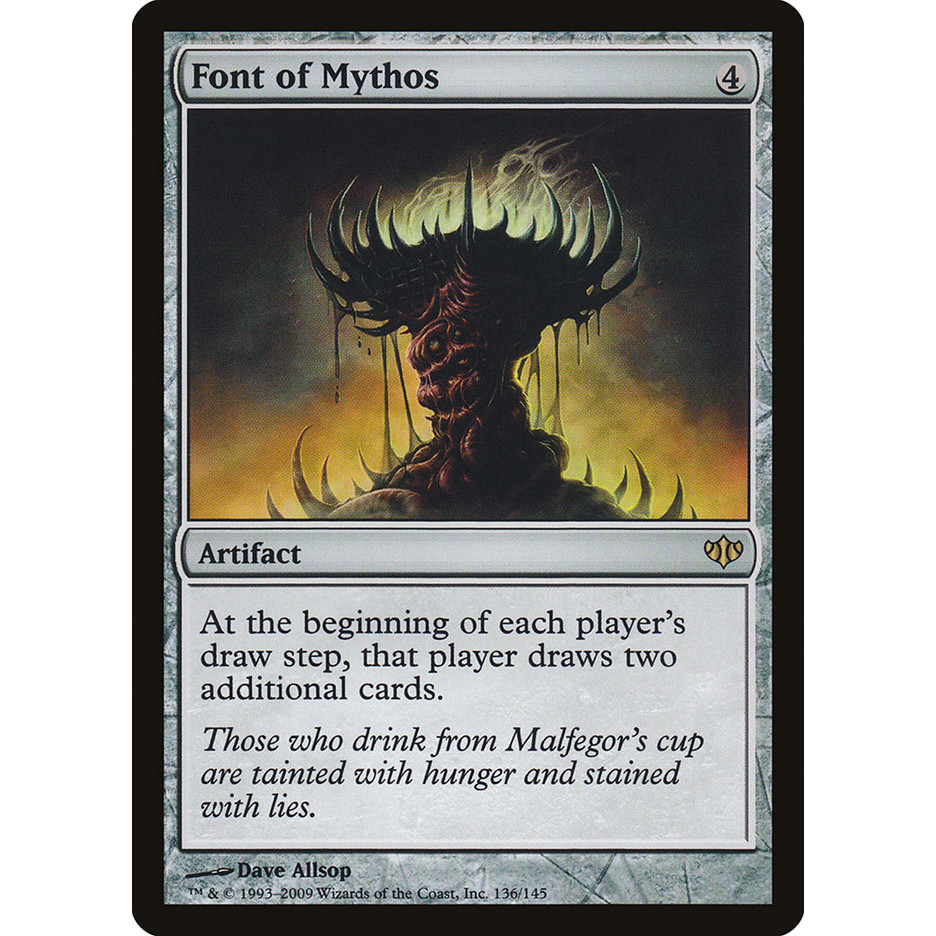 Font of Mythos การ์ด Magic the Gathering [MTG] ของแท้