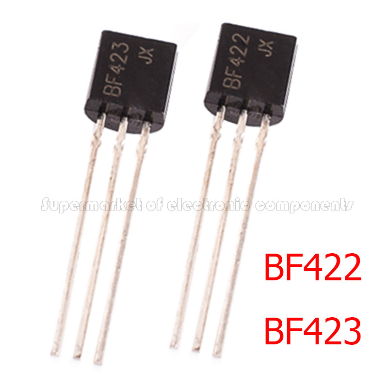 100PCS BF422 BD423 F422 F423 (50PCS BF422+50PCS BF423) แต่ละ 50pcs TO-92 ใหม่
